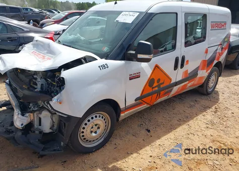 2020 Ram Promaster City Tradesman z USA, uszkodzony, nr VIN ZFBHRFAB0L6S47079